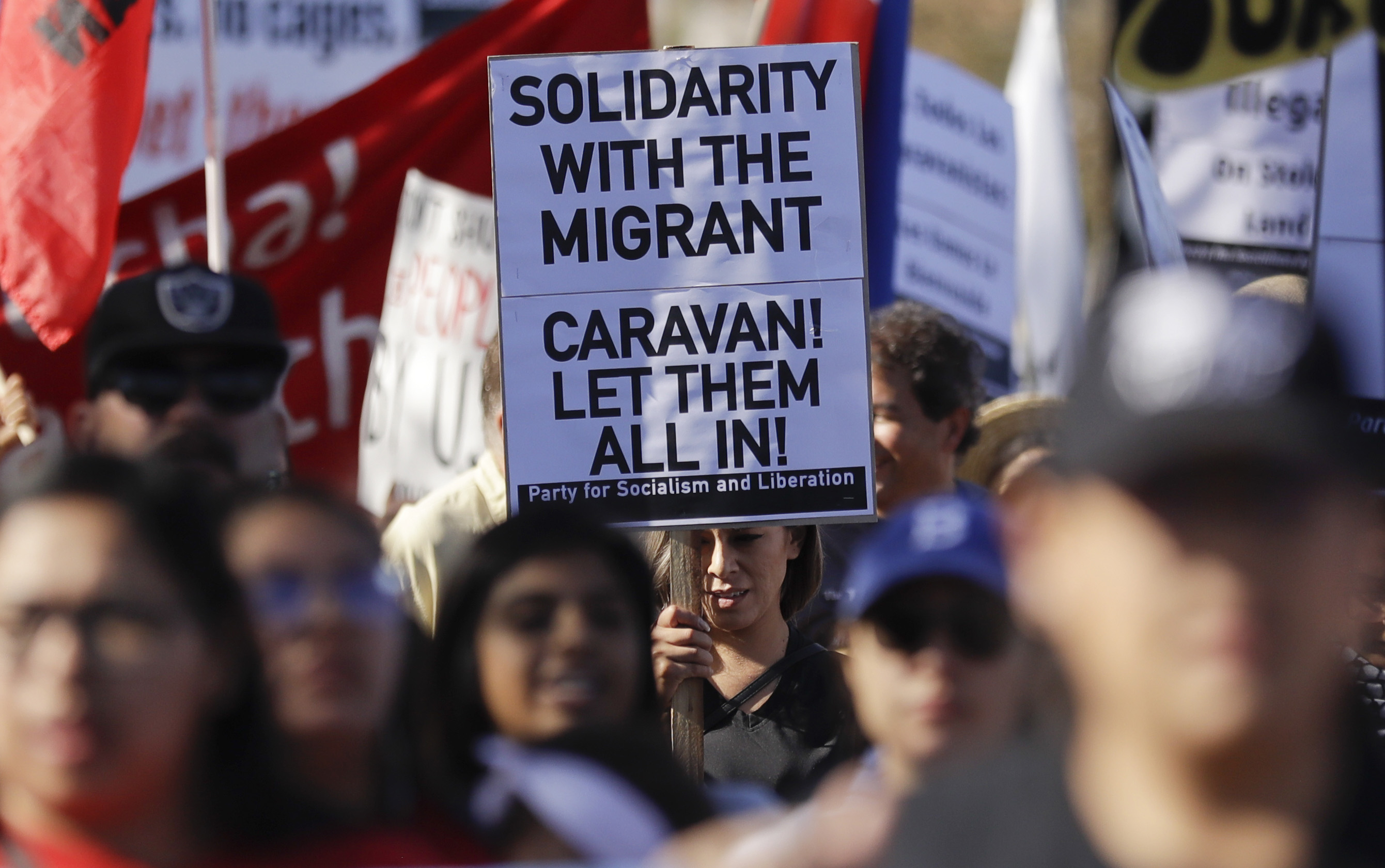 Caravana Migrante. /Foto: AP