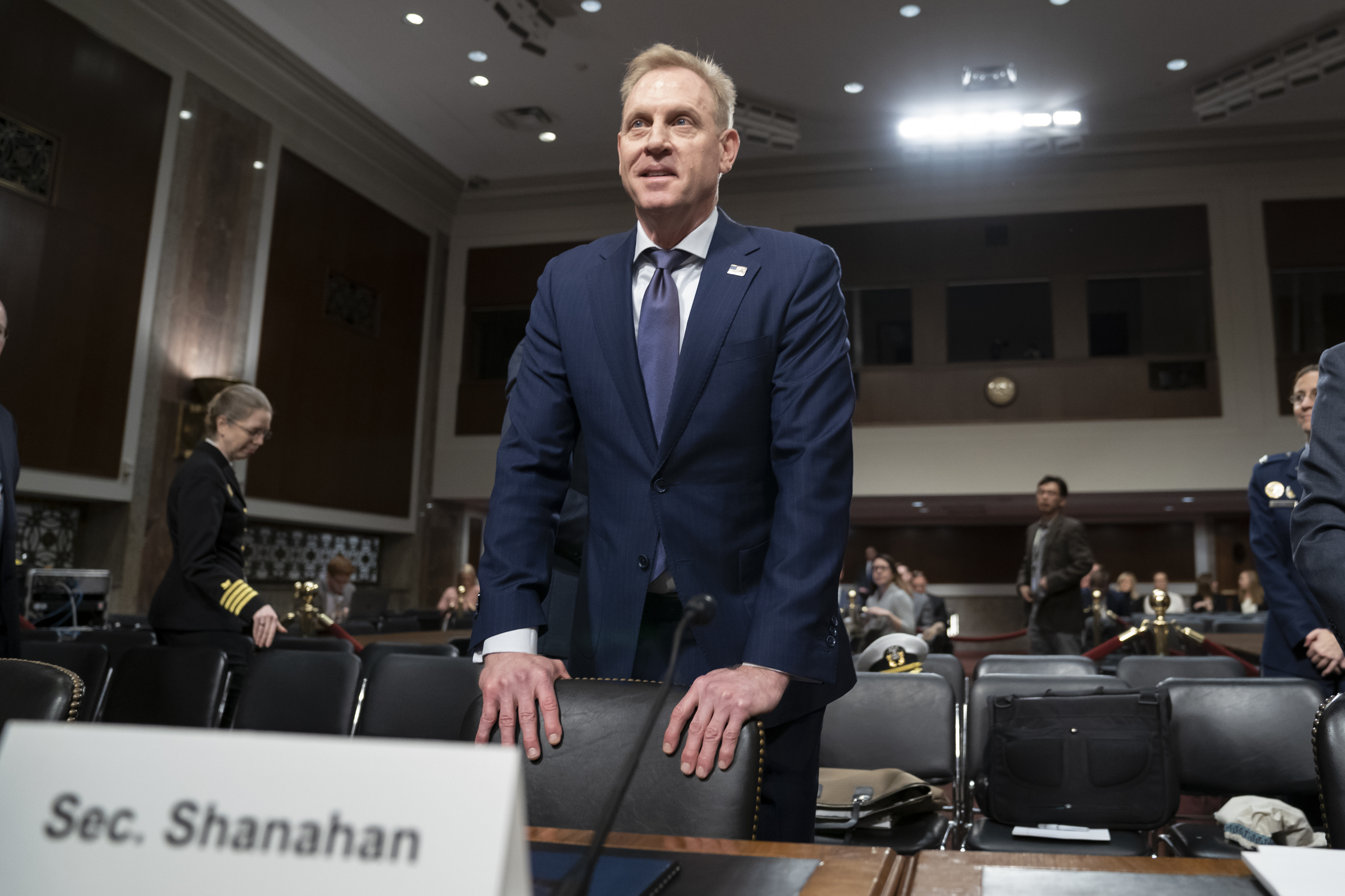 El secretario de defensa interino de Estados Unidos Patrick Shanahan ./AP