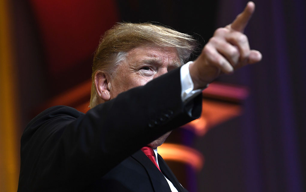 Trump ha acusado a Amazon de no pagar lo que le corresponde en impuestos./AP