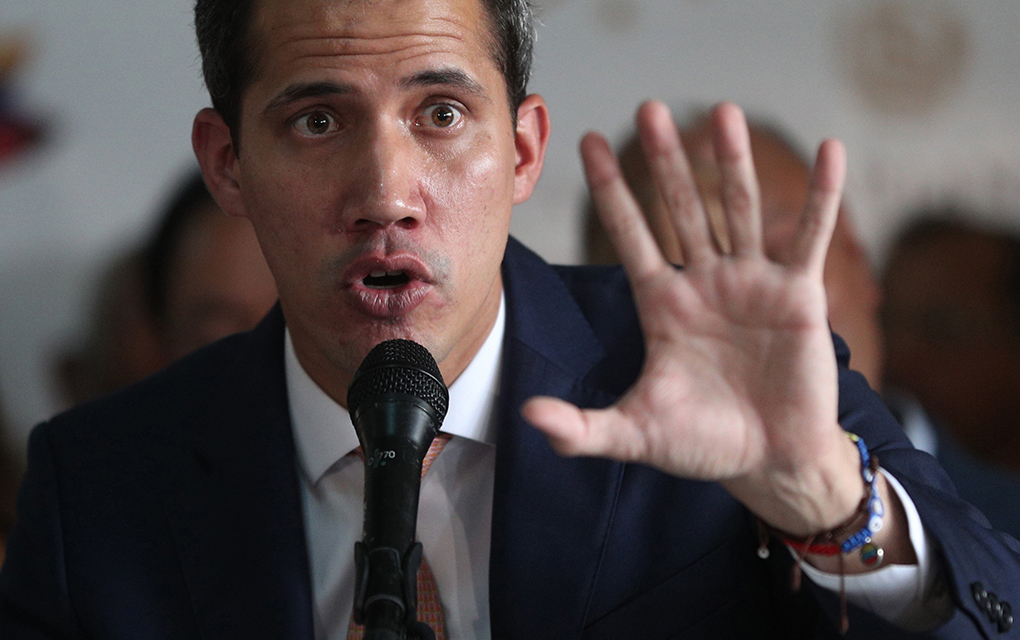 Guaidó dijo que asegurará la estabilidad y la gobernabilidad./AP