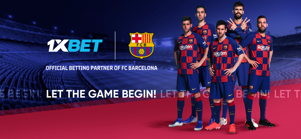 Online betting company 1XBET, new Global Partner of FC Barcelona