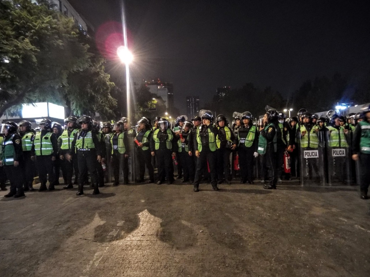 manifestación feminista en CDMX.