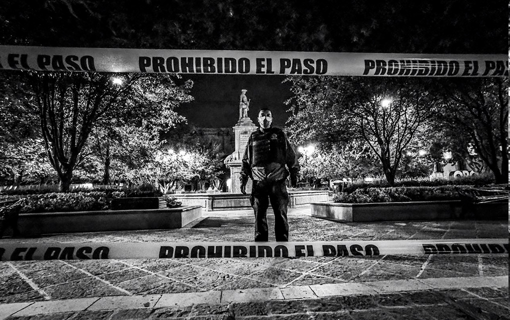 Los beneficiarios del Programa de Apoyo Temporal ayudarán en la vigilancia de las medidas sanitarias. /Foto: Yarhim Jiménez