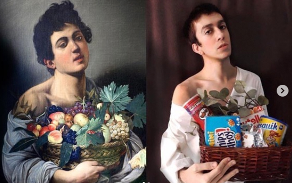 Dóblate de la risa con estas fotos de gente recreando obras de arte