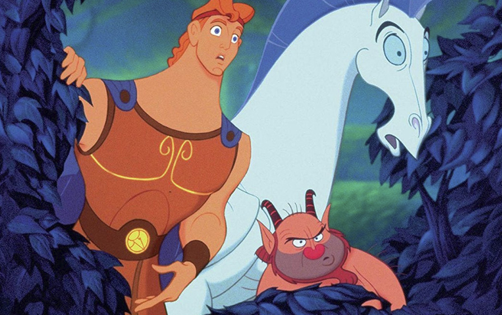 La película de Hércules salió en 1997