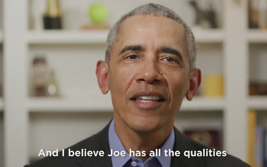 Barack Obama expresa su respaldo a Joe Biden contra Trump