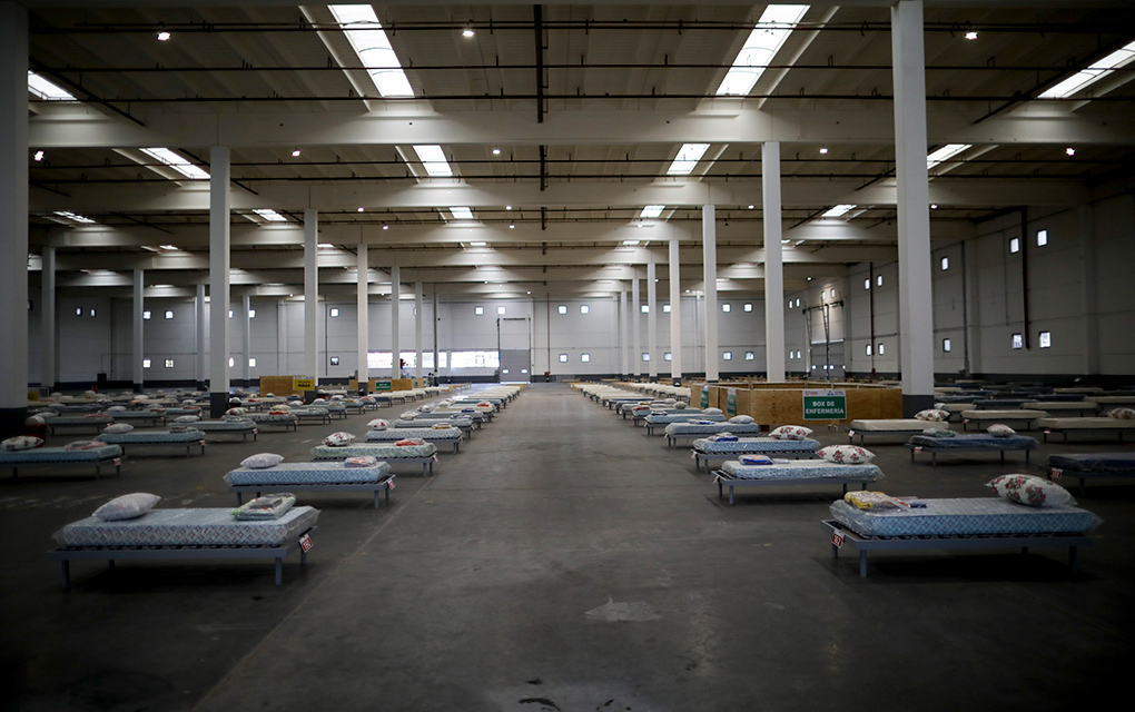 Argentina prepara hoteles de paso y gimnasios para pandemia