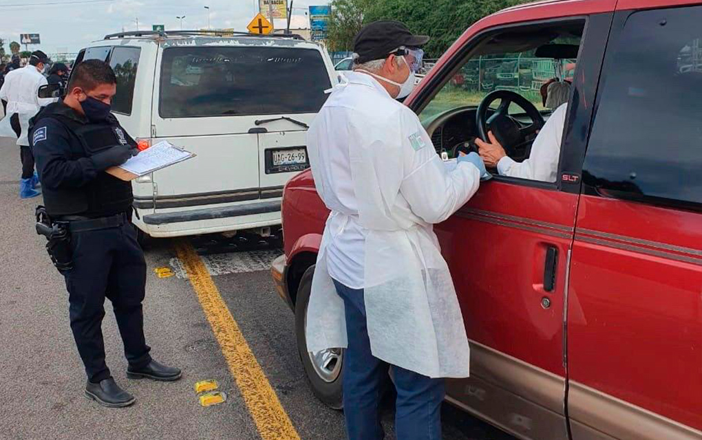Intensifican operativos para reducir movilidad en Querétaro