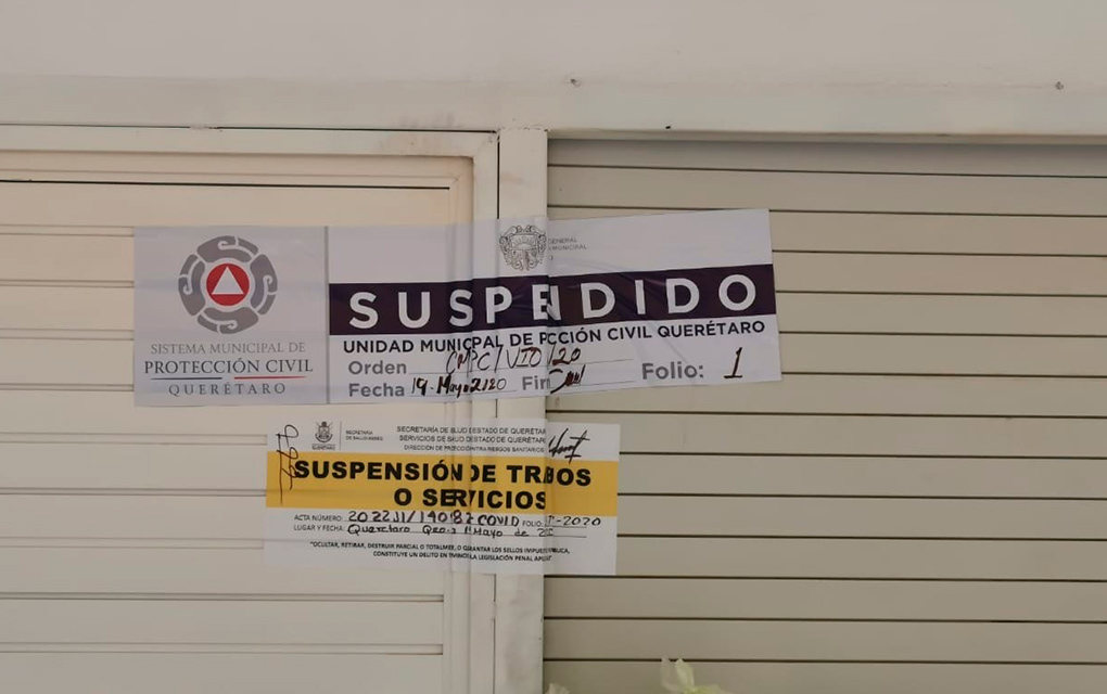 Suspenden tres establecimientos en el Mercado de Abastos 