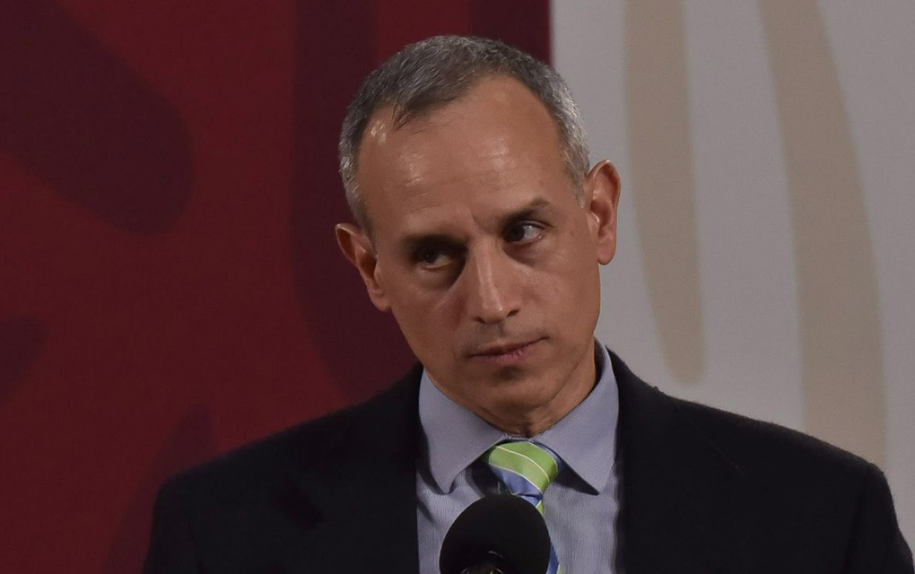 El subsecretario de Salud Hugo López-Gatell presentó hoy en la conferencia matutina el semáforo federal