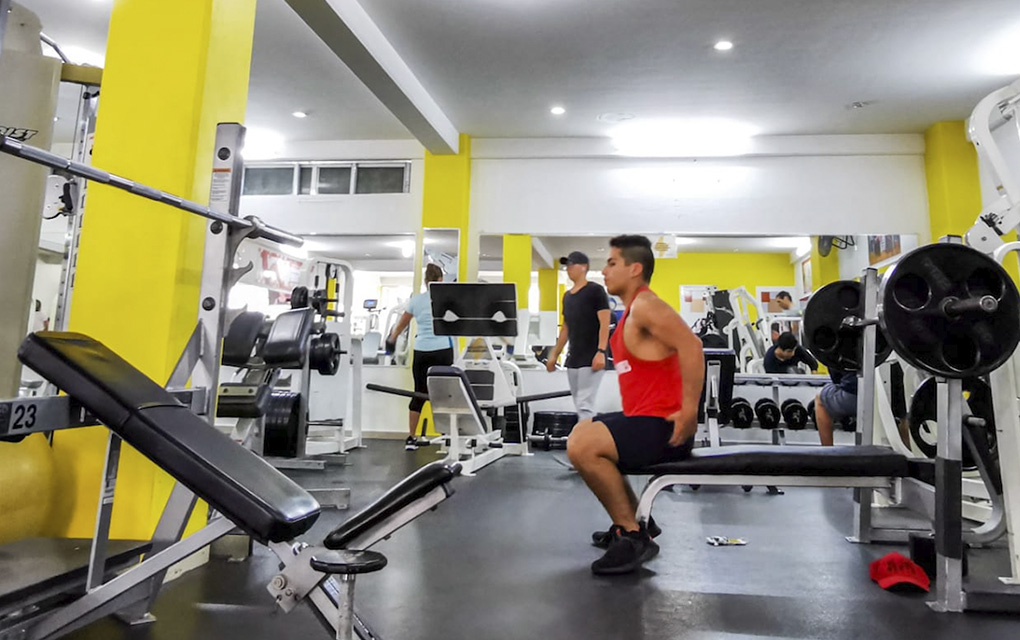 Entre las actividades no esenciales de Querétaro, los gimnasios abrirán al 30 por ciento de su capacidad. / Foto: Yarhim Jiménez