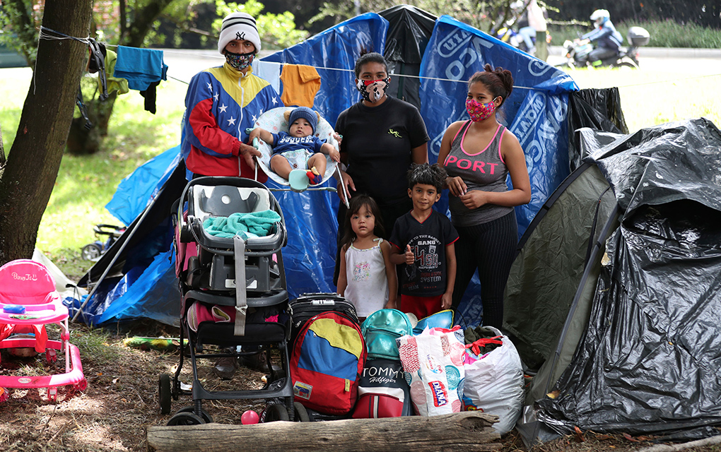 El retorno de los venezolanos a casa: un calvario en imágenes