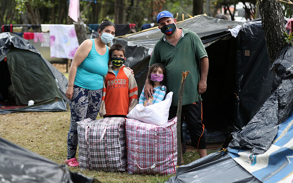 El retorno de los venezolanos a casa: un calvario en imágenes