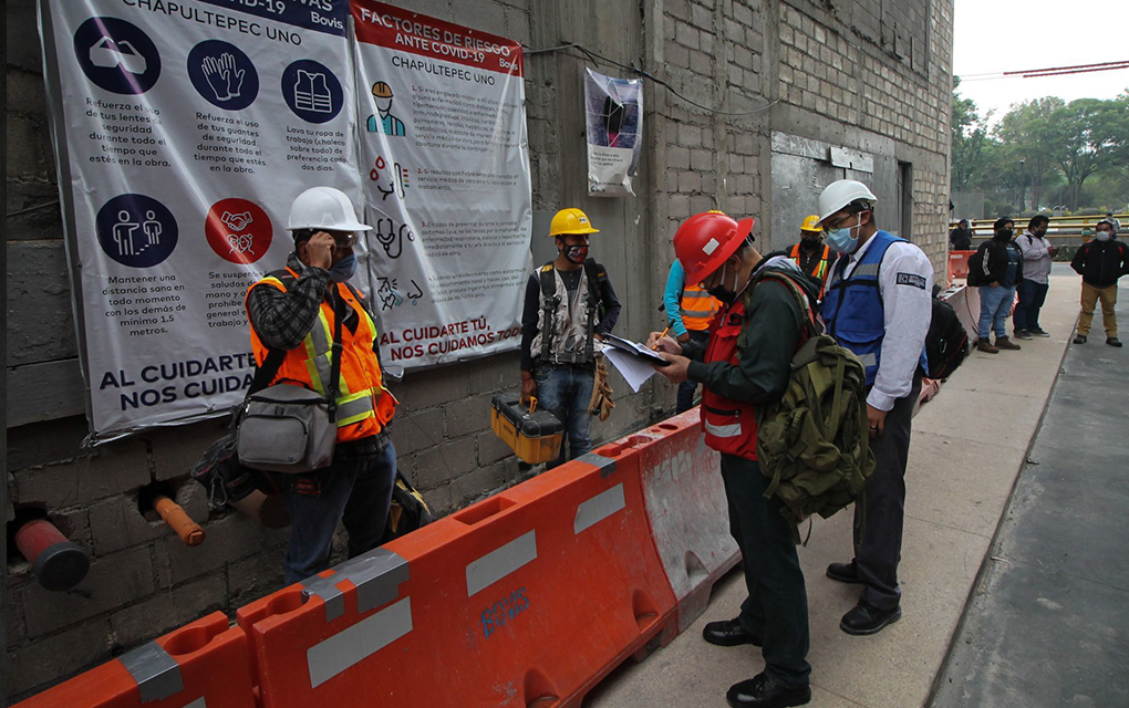 La construcción reinició labores el pasado 1 de junio. / Foto: Cuartoscuro