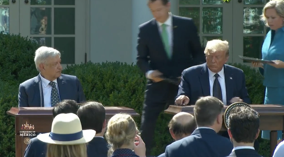 firman declaración conjunta AMLO-TRUMP