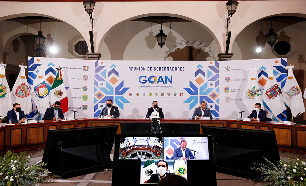 Los integrantes de la GOAN en Querétaro 