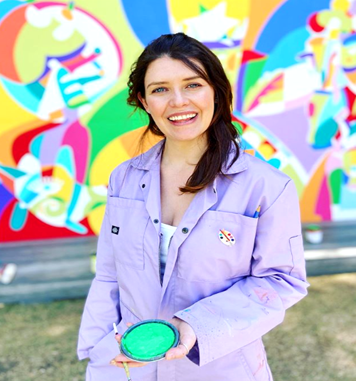 Lourdes Villagómez, artista plástica / Especial.