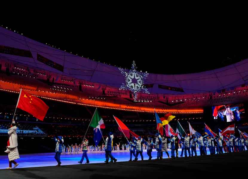 Beijing despide los Juegos Olímpicos de Invierno