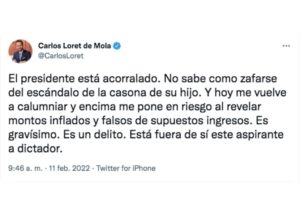 Respuesta de Loret de Mola a AMLO