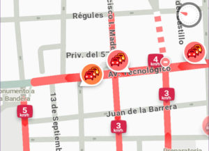 Tráfico en Av. Tecnológico