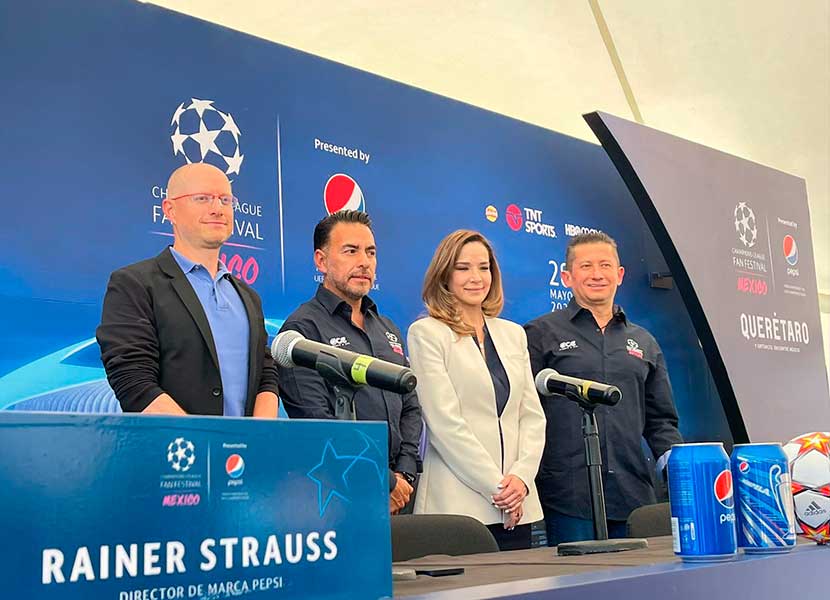Querétaro recibirá el primer Fan Fest de la Champions fuera del país sede