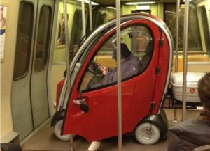 Sana Distancia en el metro