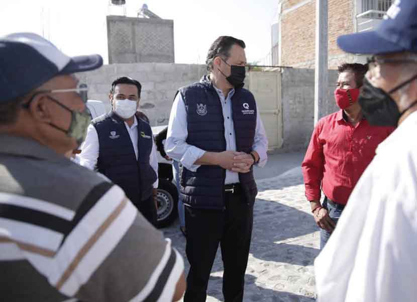 Entrega Mauricio Kuri obras de urbanización en el municipio de Querétaro