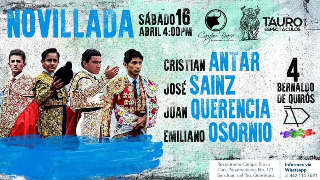 Gana boletos para la novillada 