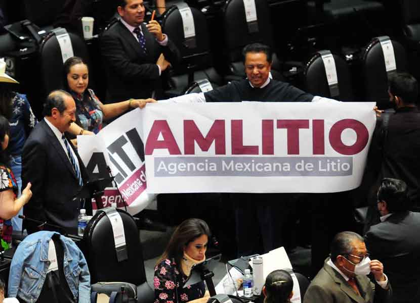 Nacionalizan el litio, diputados aprueban en lo general Ley Minera