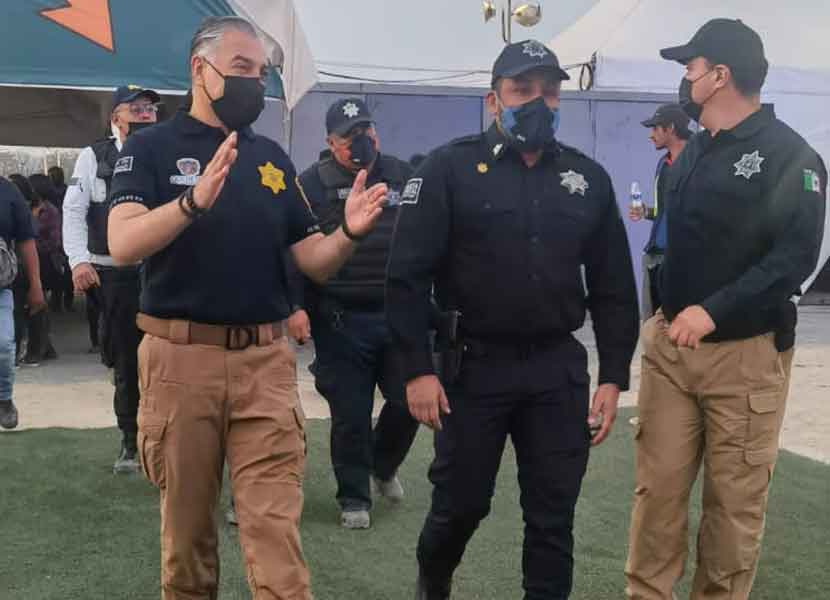 El secretario de Seguridad Ciudadana y de Seguridad Pública Municipal de Querétaro, Iován Elias Pérez Hernández