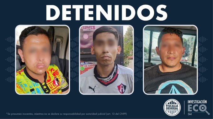 Primeros tres aficionados del Atlas detenidos