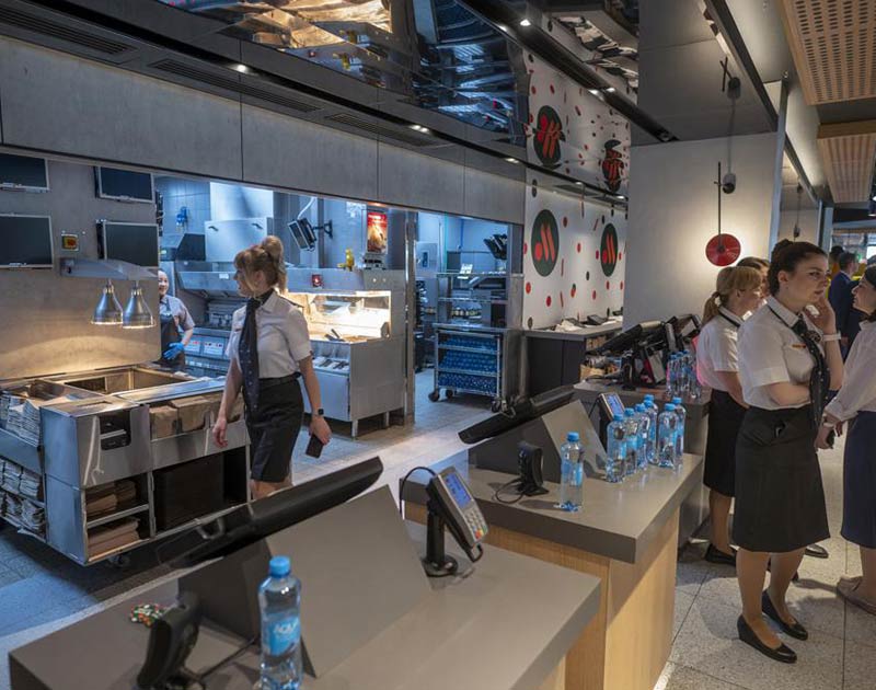 Así son los 'McDonalds' rusos inaugurados en Moscú