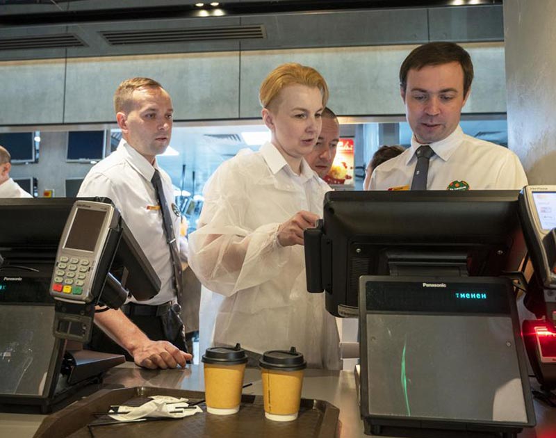 Así son los 'McDonalds' rusos inaugurados en Moscú