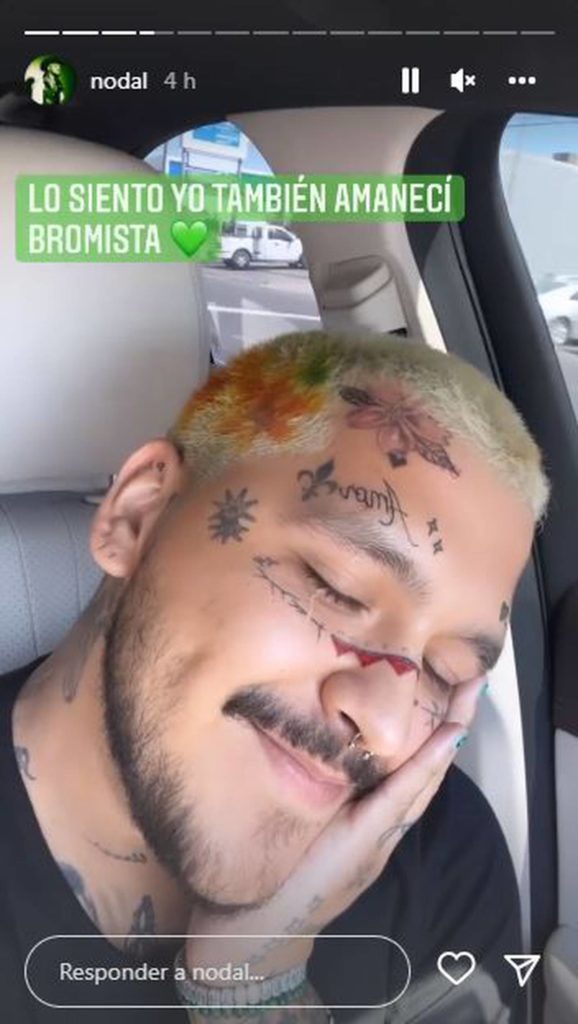 Nodal continúa con la tiradera a Balvin