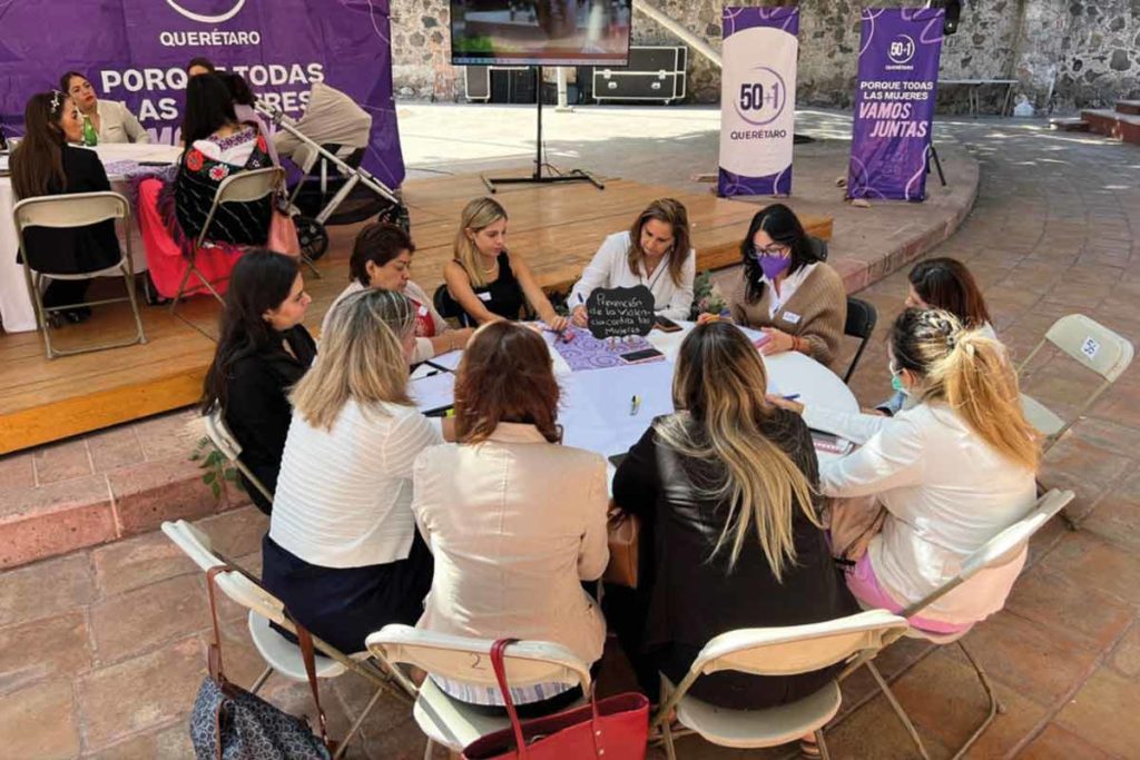 Colectiva Nacional 50+1 celebra encuentro en Querétaro