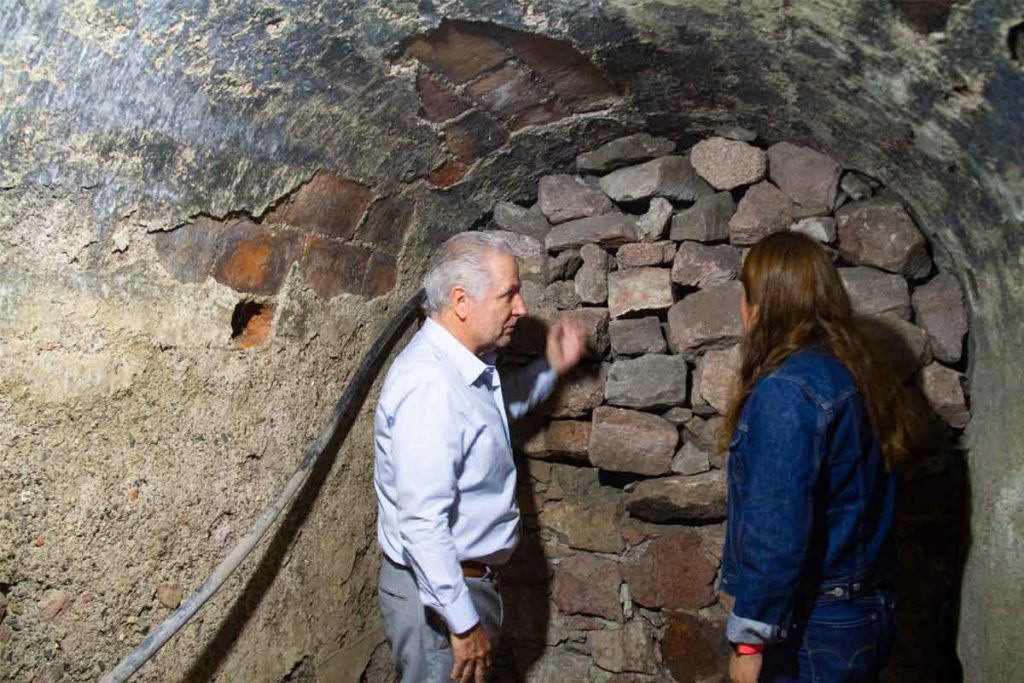 Los túneles del marqués de Querétaro