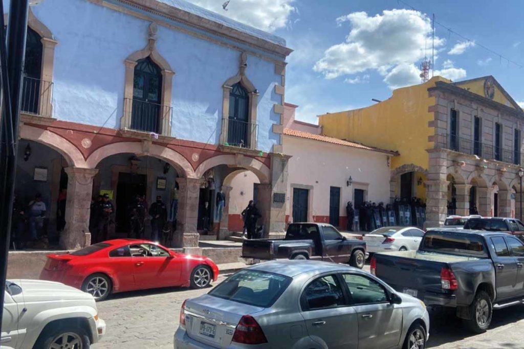 Policía Estatal refuerza presencia en Huimilpan