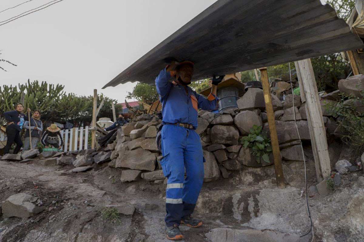 Realizan desalojo en Las Peñitas