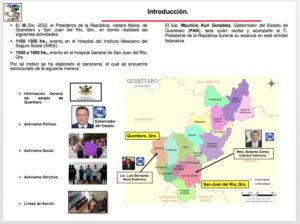 Guacamaya Leaks revela monitoreo político y social de Querétaro/ Foto: captura de pantalla