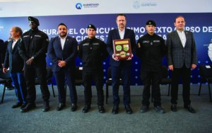 Mauricio Kuri clausura curso de operaciones tácticas urbanas