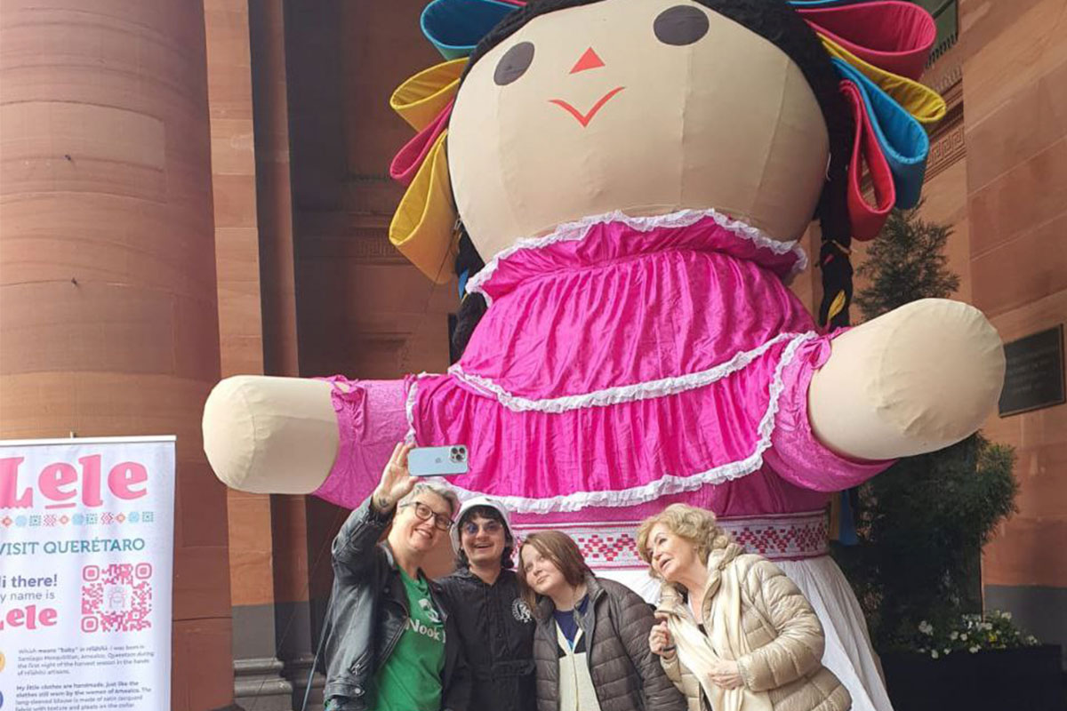 Lele llega a Filadelfia para promover el turismo