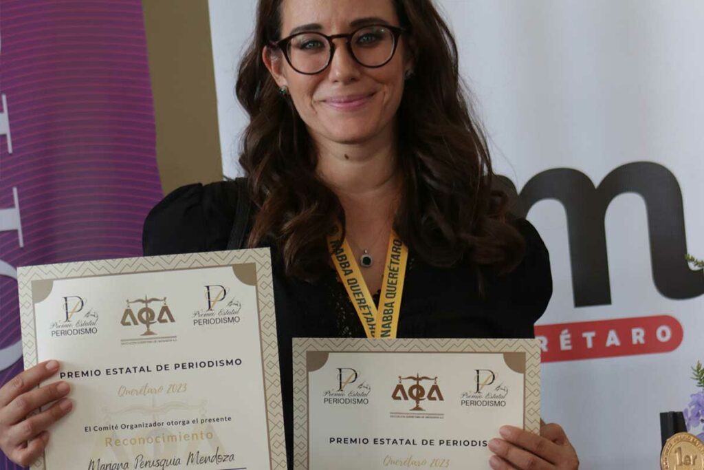 Reconocen a periodistas del estado de Querétaro