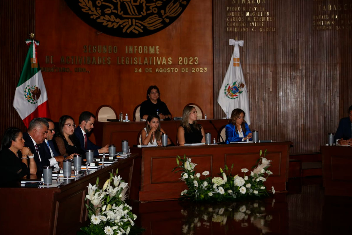 Querétaro: Se han llevado a Pleno del Congreso Local 142 iniciativas