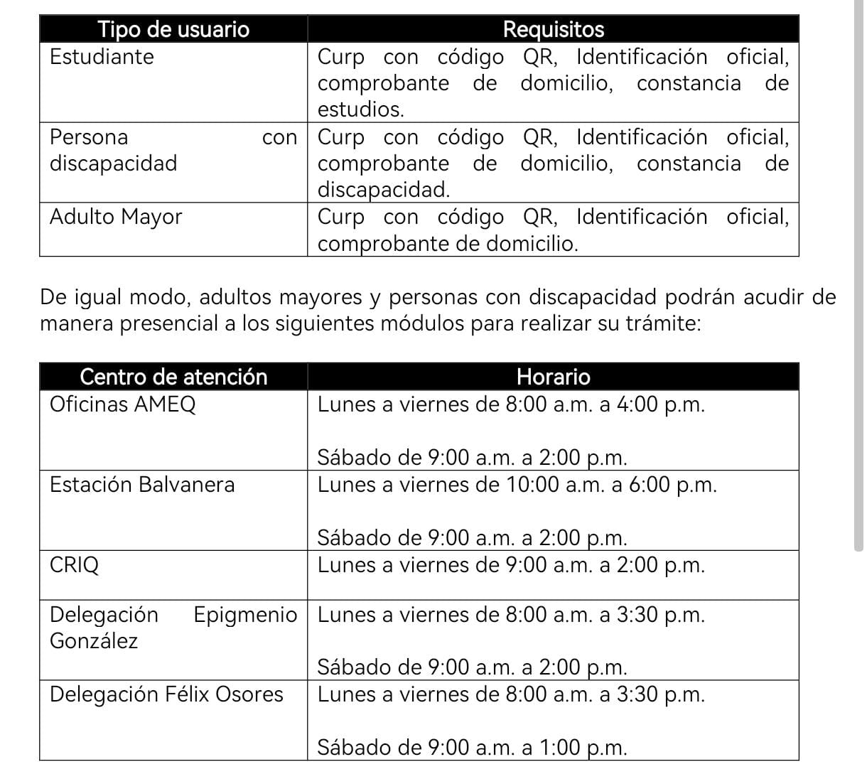 Tarifa UniDos