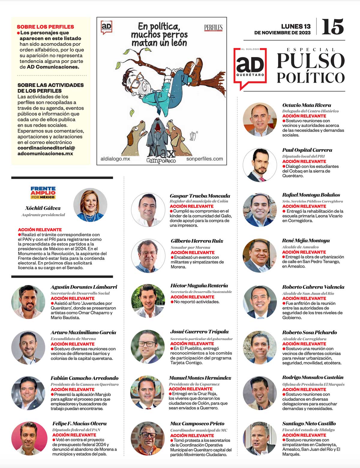 Conoce los perfiles políticos del 2024