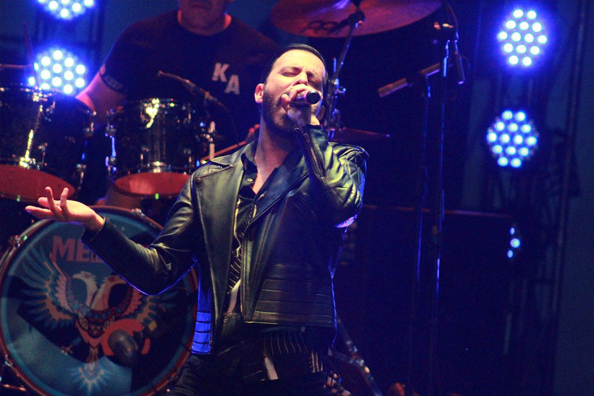Víctor Carré en la noche rockera querétaro