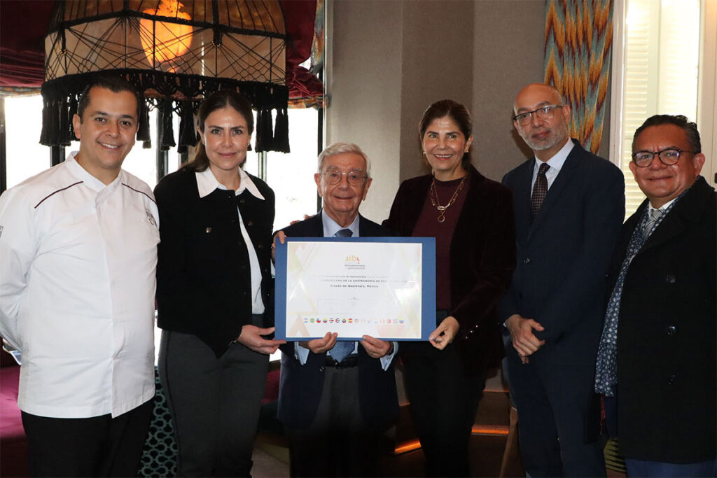 Gastronomía queretana recibe reconocimiento internacional