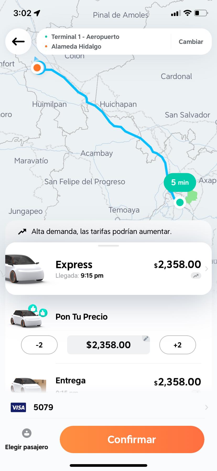 ¿Cómo llegar del Aeropuerto Internacional de la Ciudad de México a Querétaro?
