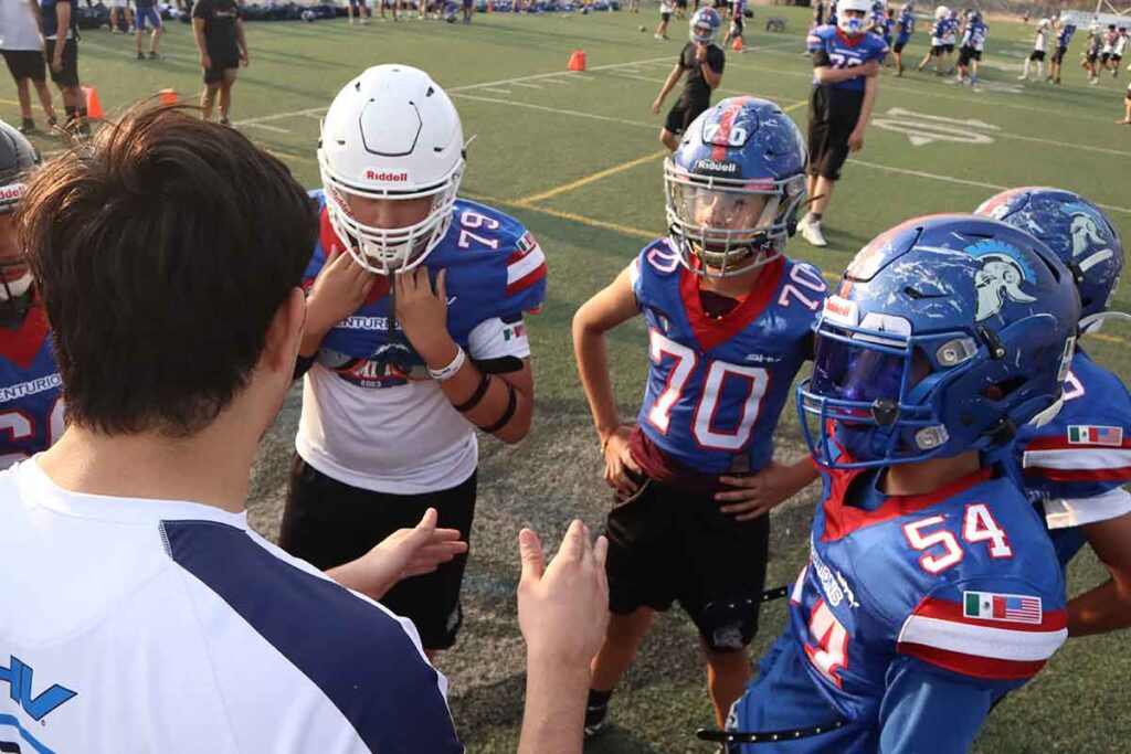 Centurions: futbol americano en el Colegio Sunhills Valley