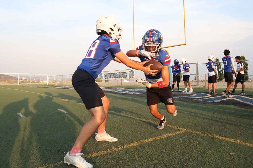 Centurions: futbol americano en el Colegio Sunhills Valley